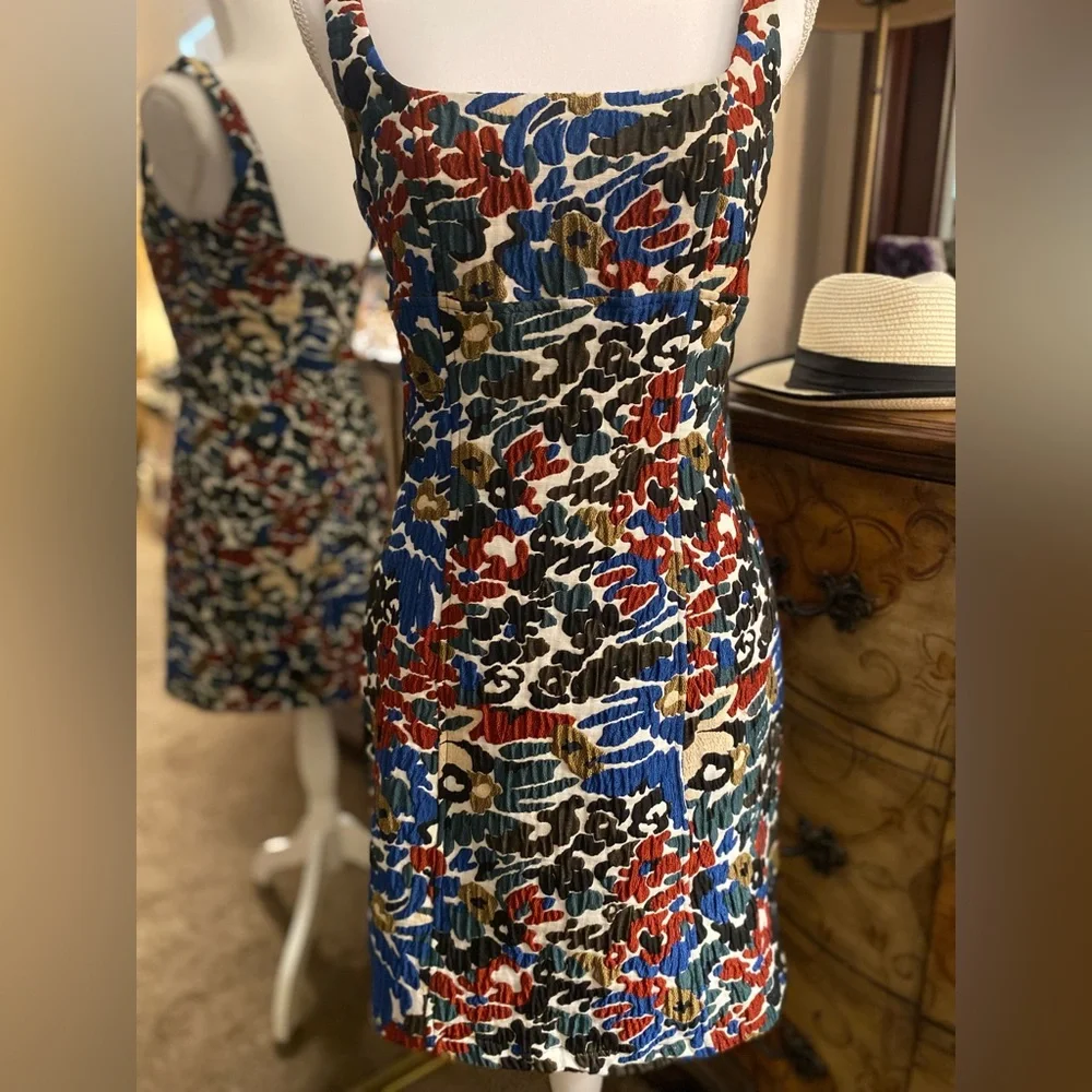 Anthropologie Multicolor Mini Dress - Picture 1 of 7